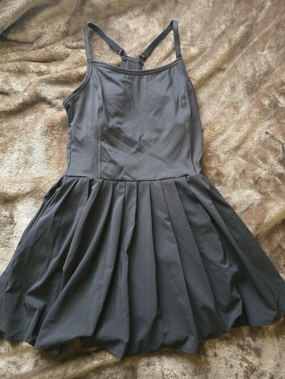 Lone & Sports Black Athletic Skort Dress – Size XS (0–2)